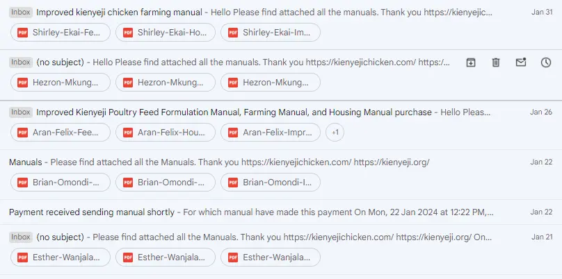 Kienyeji Chicken Farming Manual